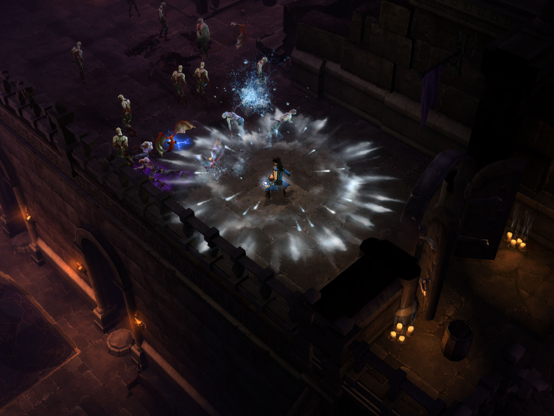 Illustration for article titled Diablo III's Third Class - The Wizard!
